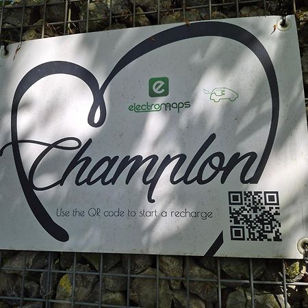 Gite Au Coeur De Champlon Eksteriør billede